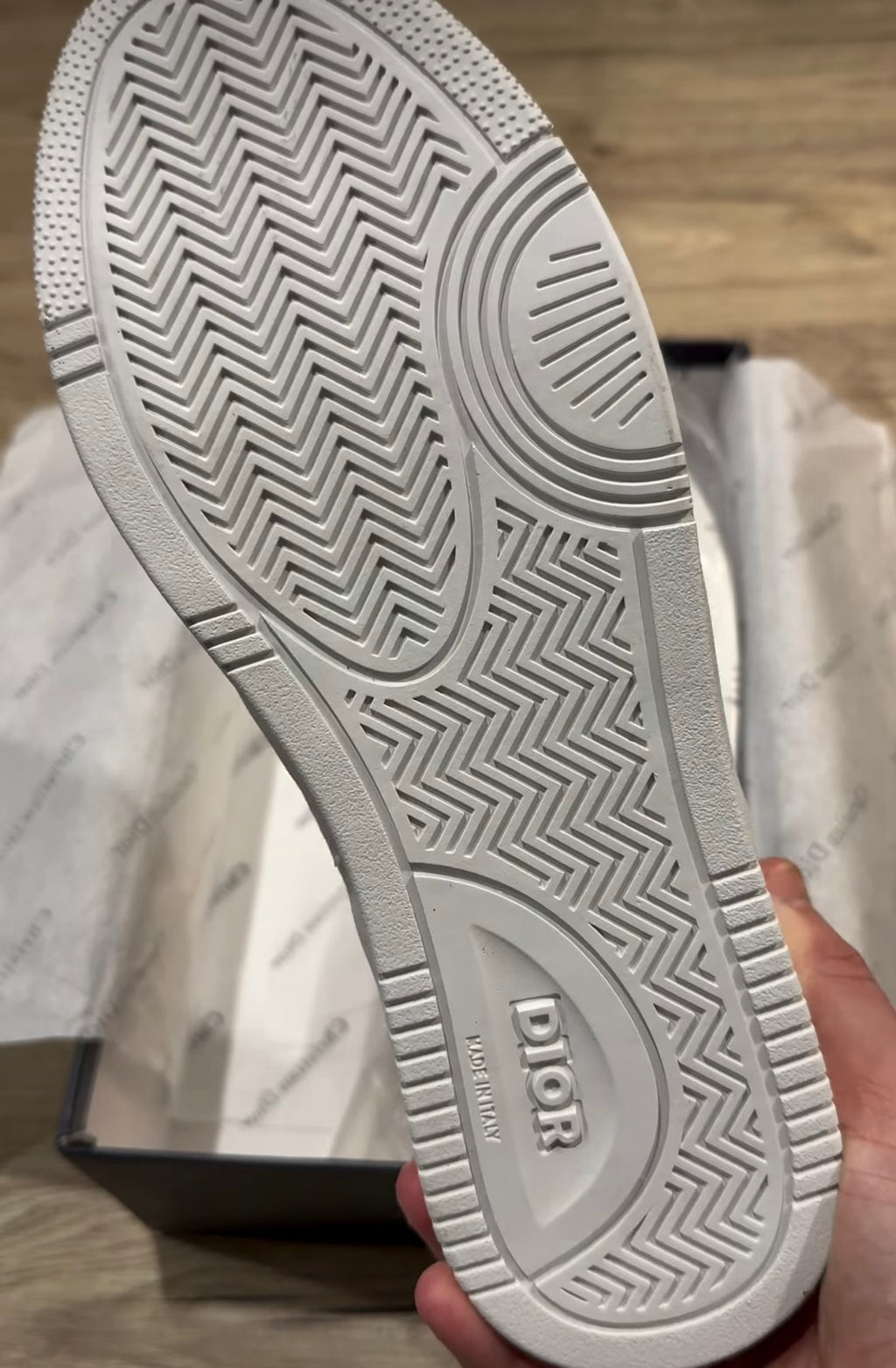 White Luxury Low-Top Sneakers