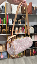 L V Pink Monogram Shoulder Bag Mini Barrel Bag