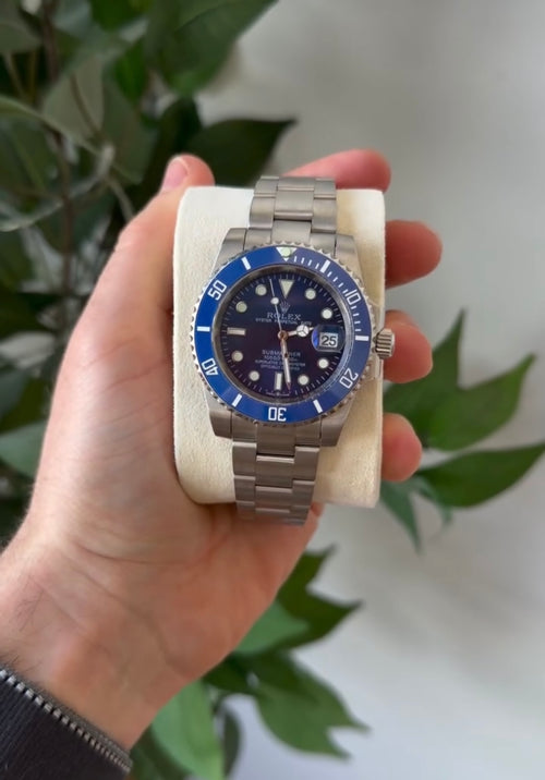 Blue Luxury watch