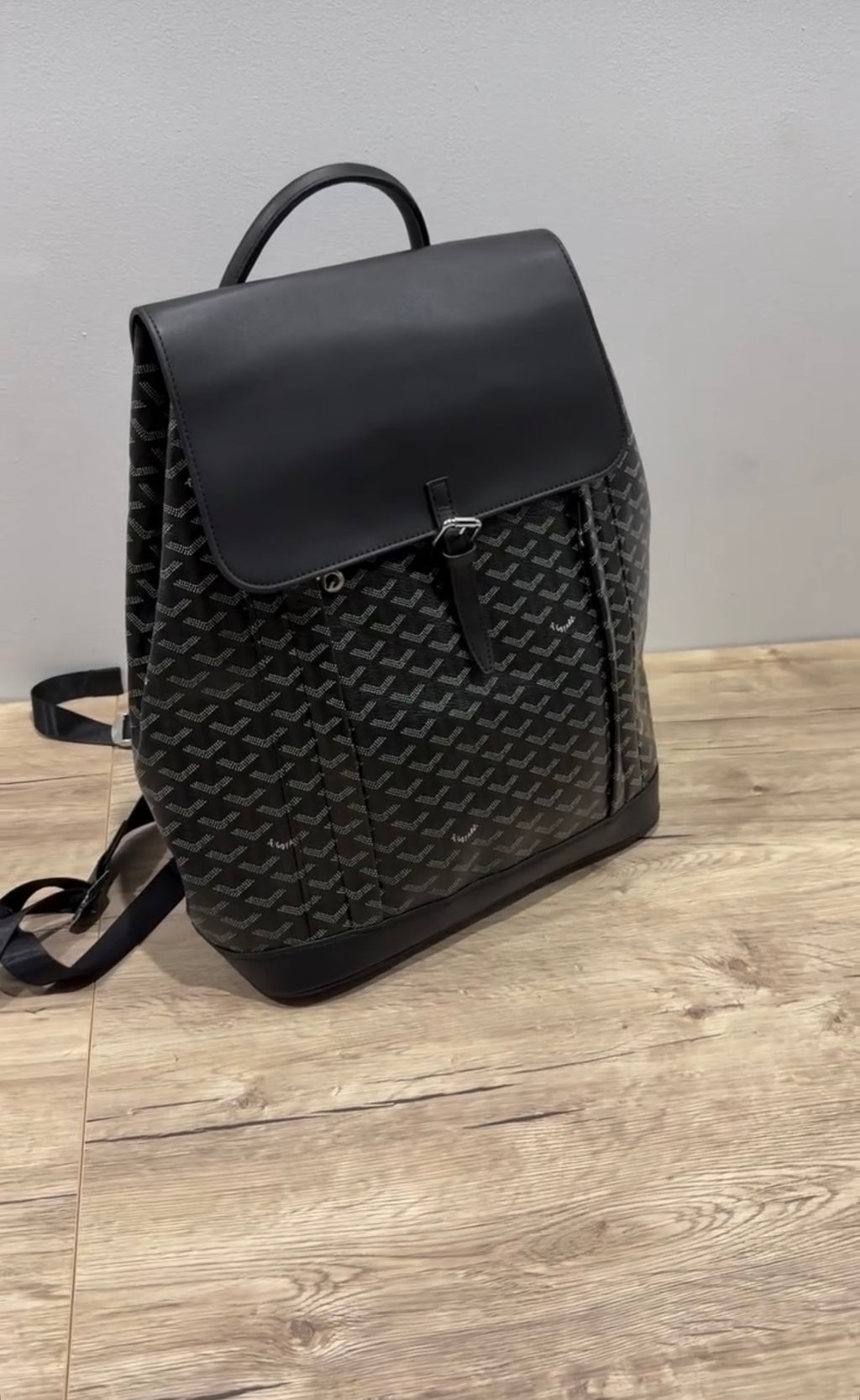 Luxury Black Backpack