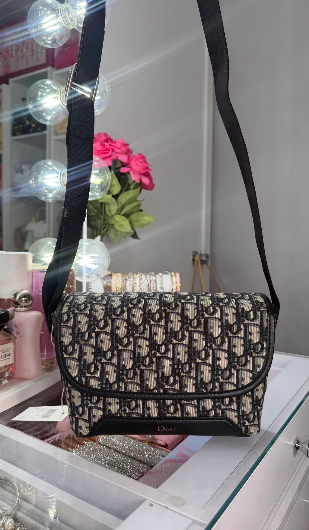 Luxury Inspired Monogram Crossbody Bag
