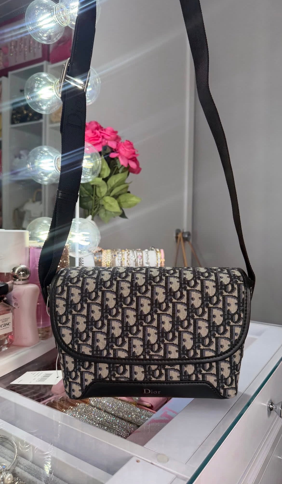 Luxury Inspired Monogram Crossbody Bag