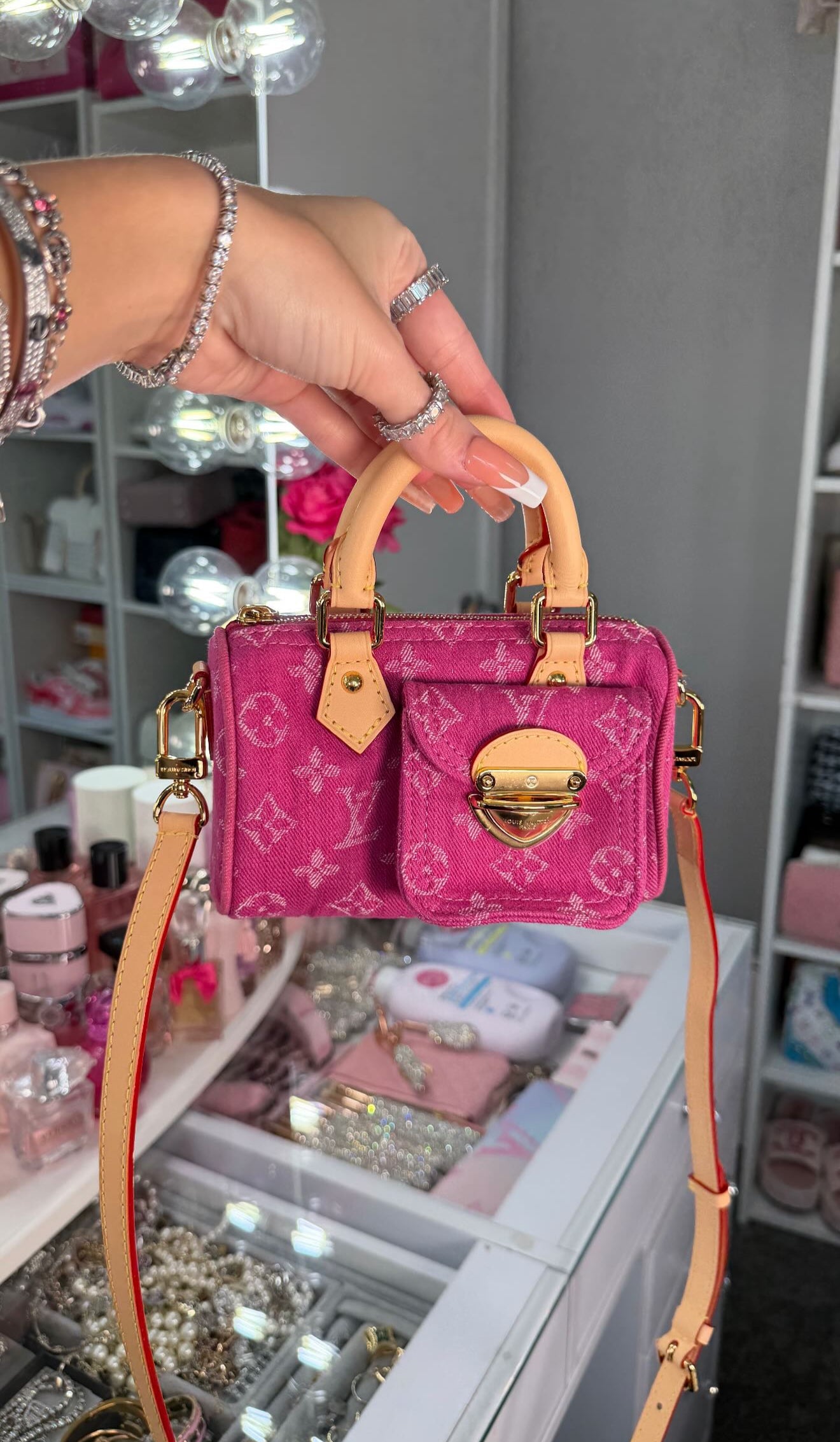Pink Mini Handbag