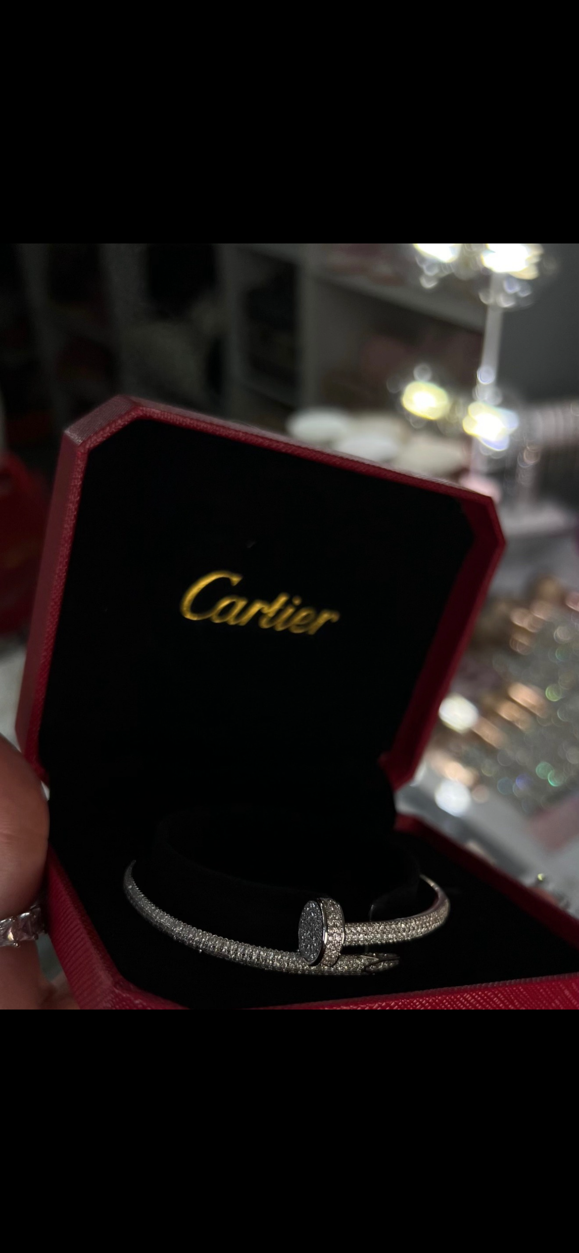 Carti Juste un Clou Diamond Pavé Bracelet